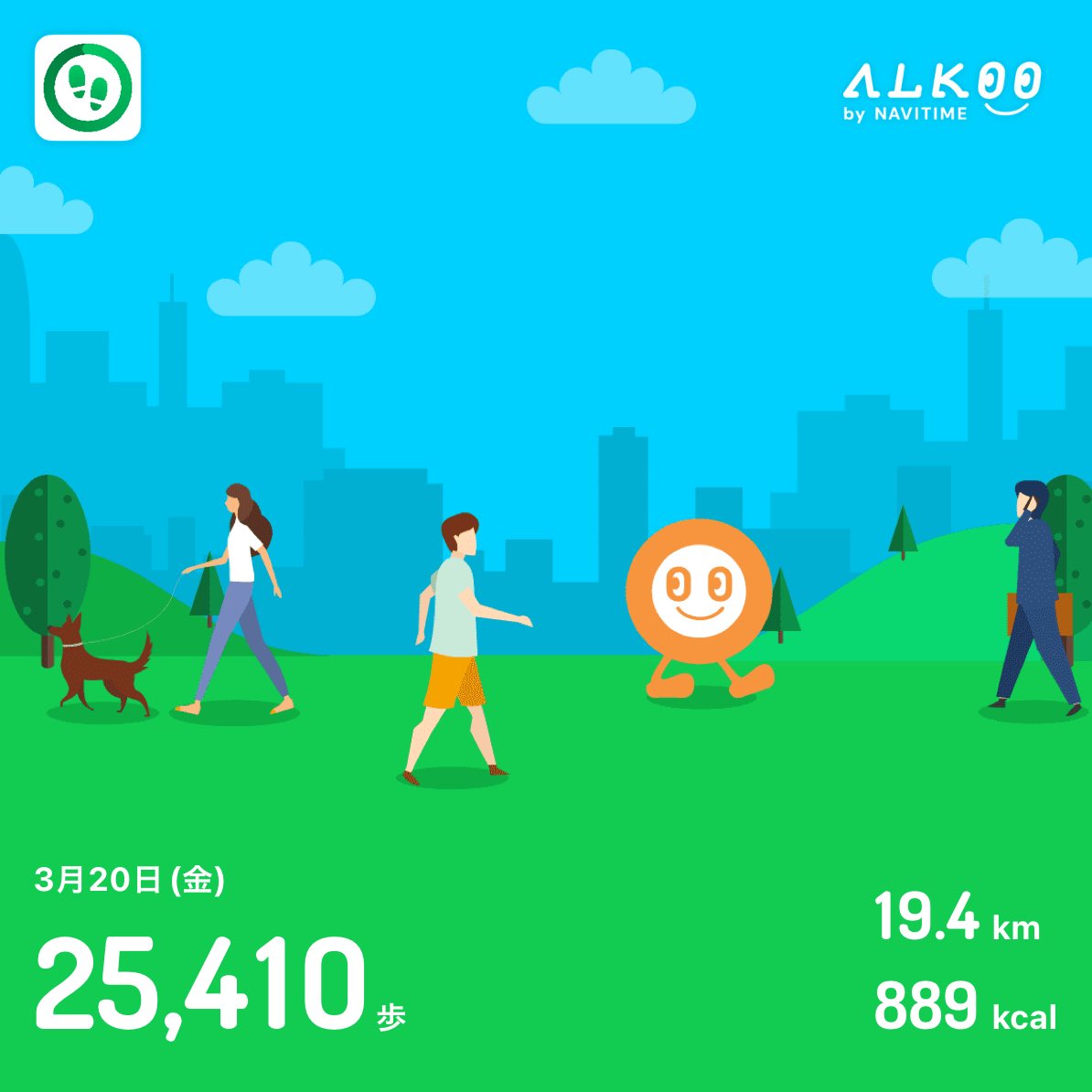 shindoubaaasi00's tweet image. 今日は25,410歩歩きました❗️🚶 #ALKOO
static.cld.navitime.jp/walkingapp-sto… 
現時点でこれでヤバすぎ