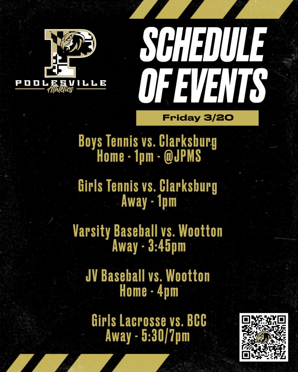 Poolesville AD tweet media