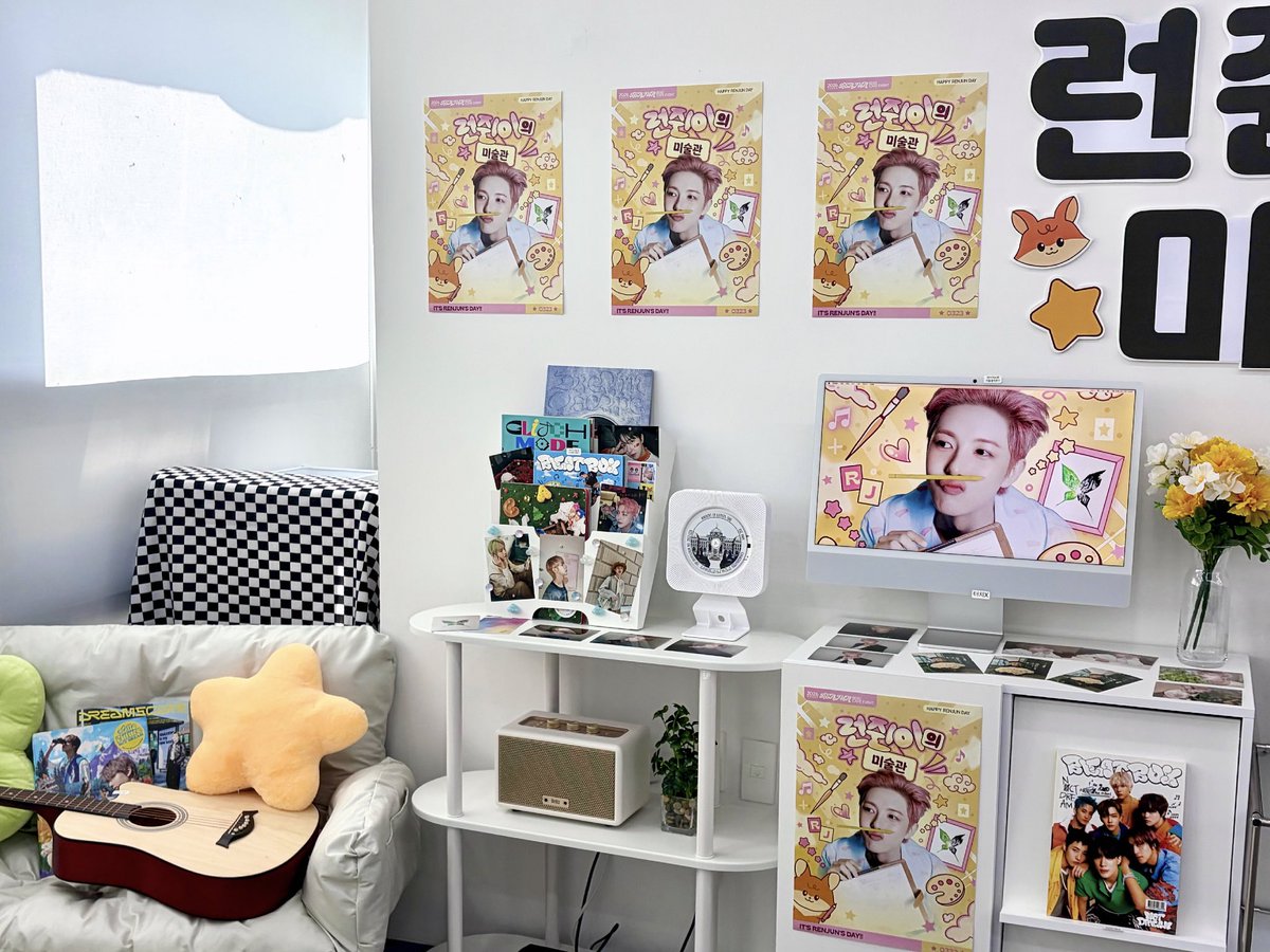 런쥔이의 미술관 | 2026 런쥔 생일카페 tweet media