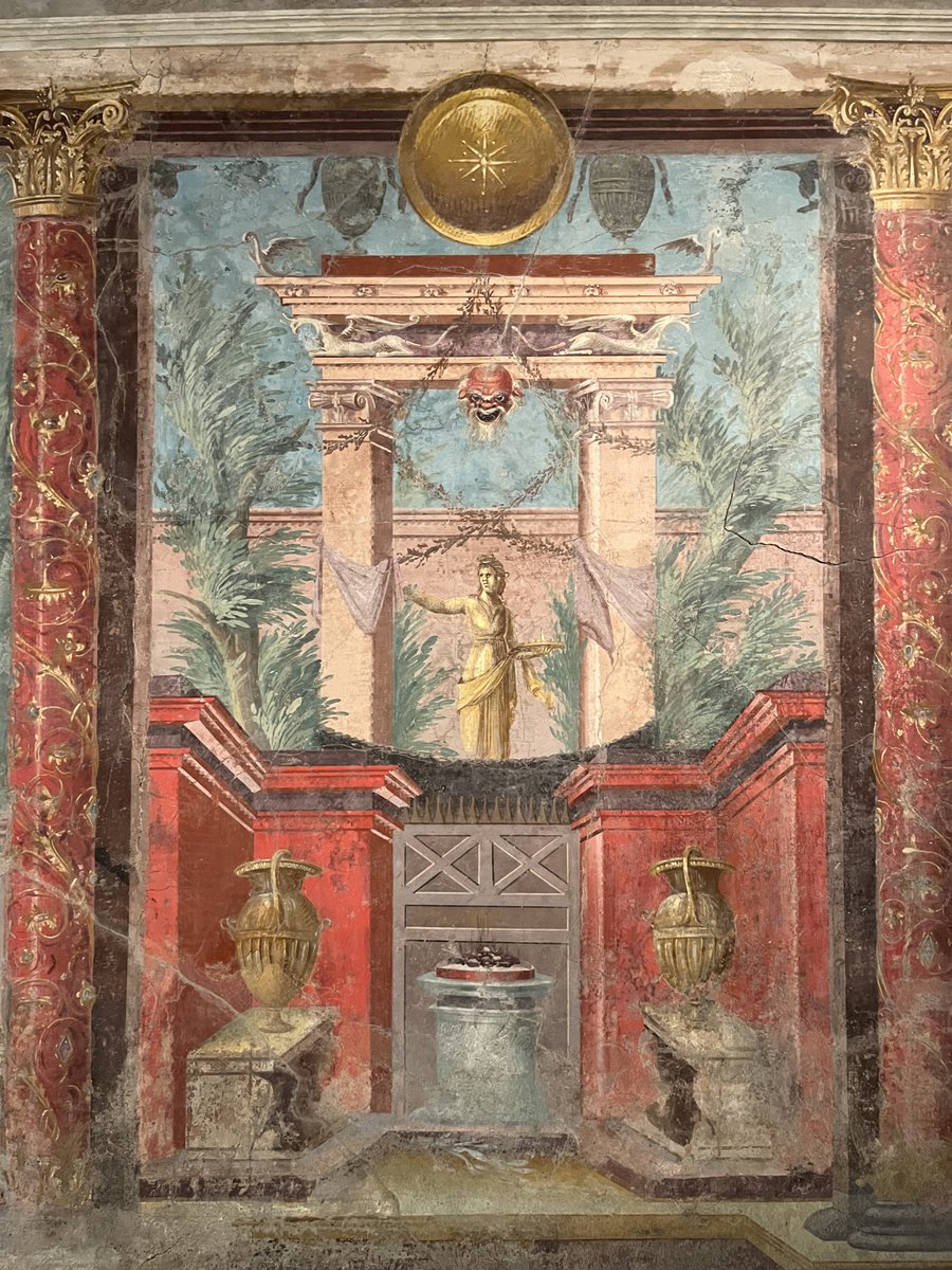 Fresque provenant de la villa de P. Fannius Synistor à Boscoreale (près de Pompéi), Ier siècle, Metropolitan Museum of Art.