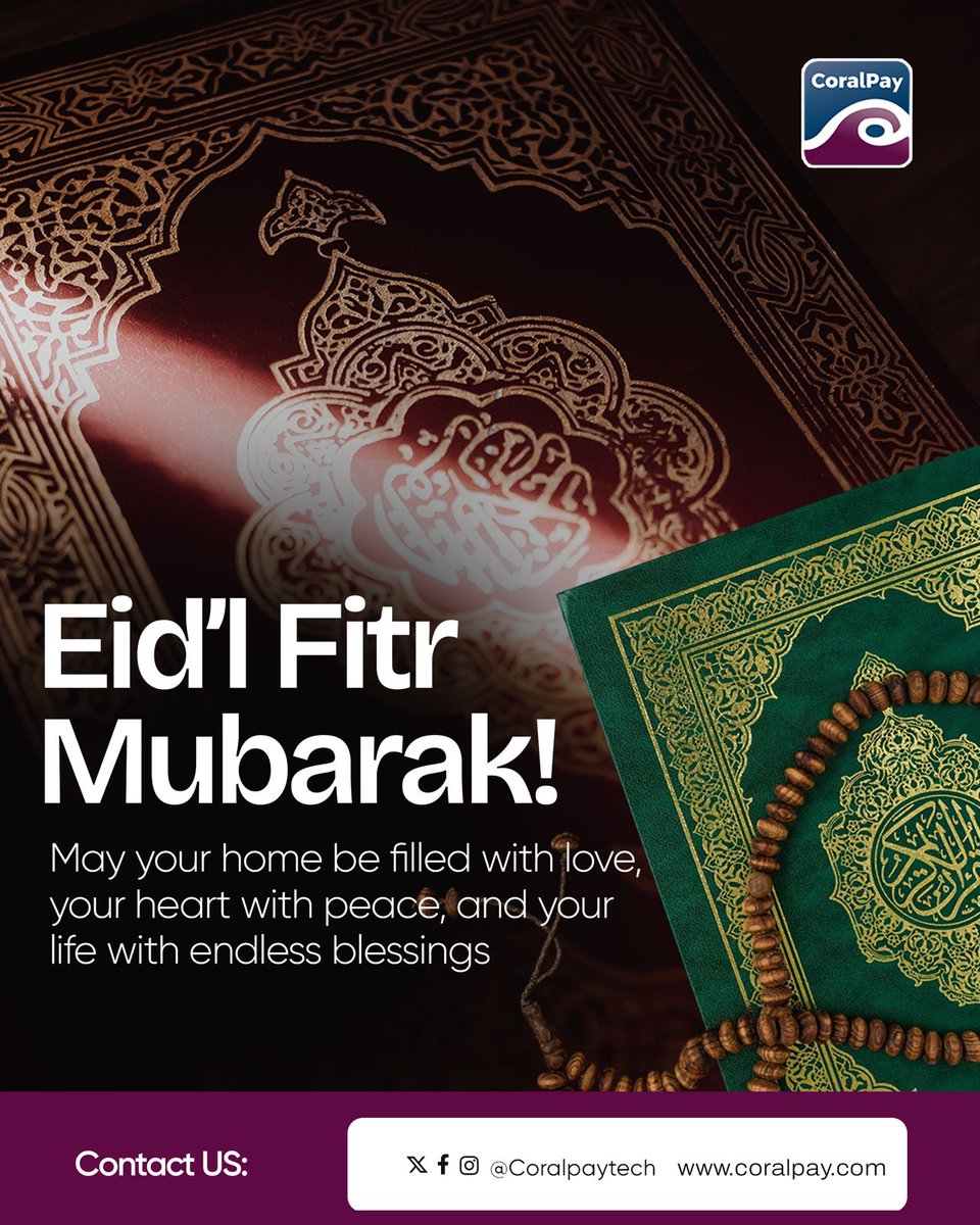 Eid Mubarak 🌙✨

Today, we celebrate love, community, and the beauty of togetherness.
May your hearts be full, your homes be warm, and your days be blessed with joy and abundance.

#EidMubarak #Eid2026 #CelebrateTogether #Gratitude #JoyfulMoments #Community #Blessings