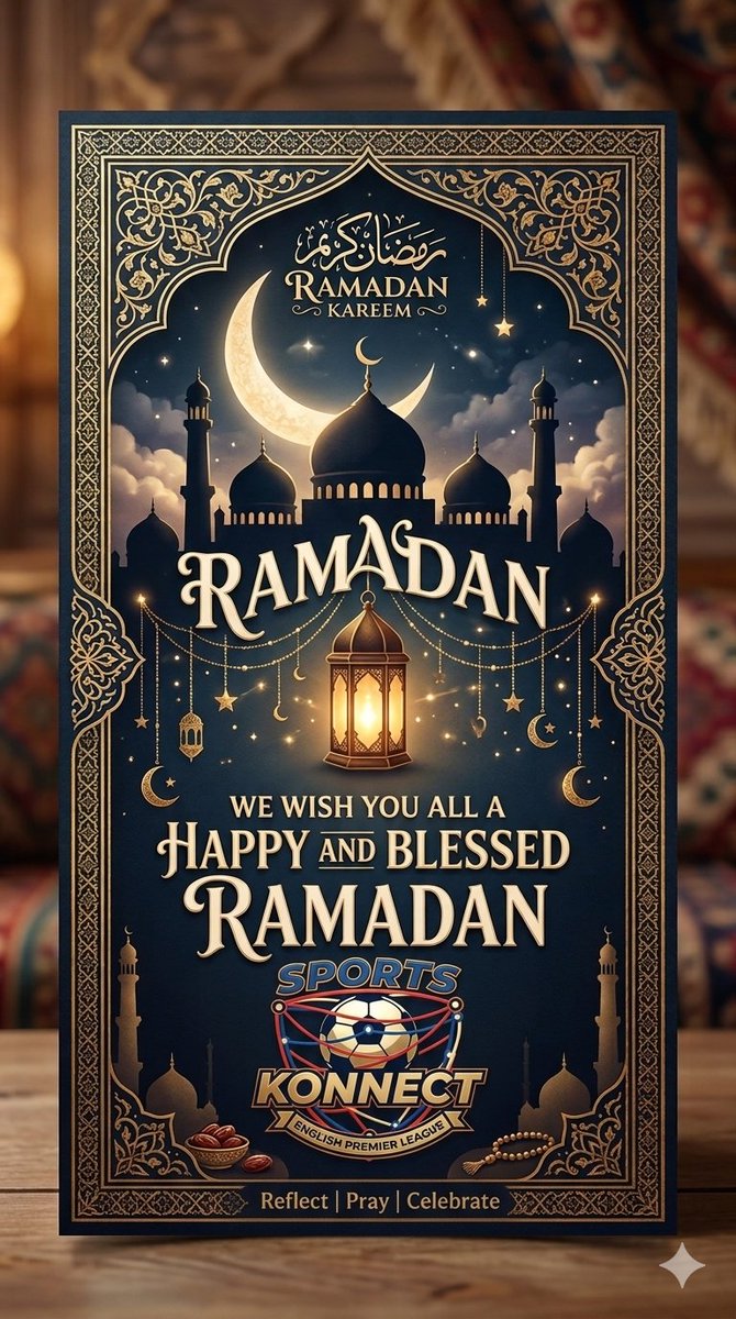 Ramadan Kareem.
Wishing you all a happy and blessed Ramadan!

May this holy month bring peace, joy, and prosperity to you and your loved ones. 

May your prayers be answered and your fasts be rewarded.

Ramadan Mubarak!