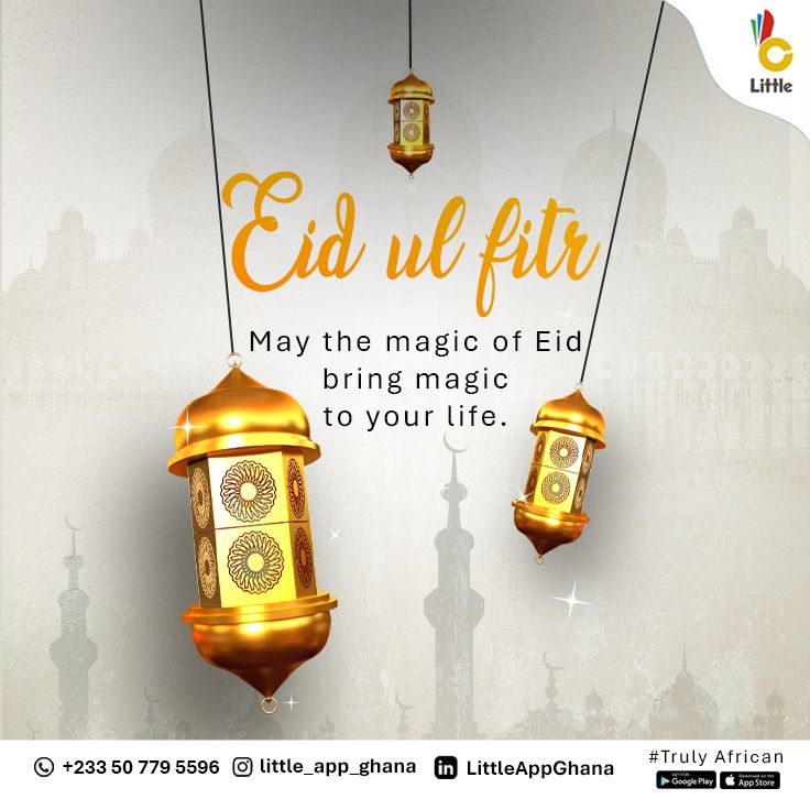 LittleGhana22's tweet photo. Today, we celebrate Eid al-Fitr with gratitude and hope. We wish everyone peace and joy this Eid, and look forward to continuing to work together with purpose and care.
#drivenbylittle
#Blessings https://t.co/JmeDBokVdg