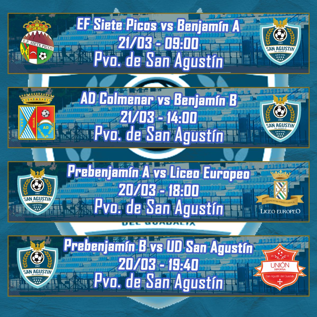 CF San Agustín tweet media