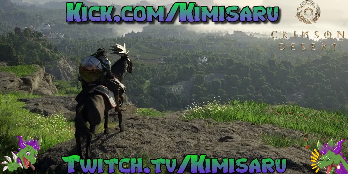 Kimisaru's tweet photo. Join me while exploring the massive open world of crimson desert! XD
https://t.co/DLYGZZ2WSb
https://t.co/ZD4ThlQsaX
#twitchaffiliate #Kick #livestreamer #Streamretweet #twitchstreamer #Kickstreamer #streamer #twitch #CrimsonDesert https://t.co/18fbZDXY52