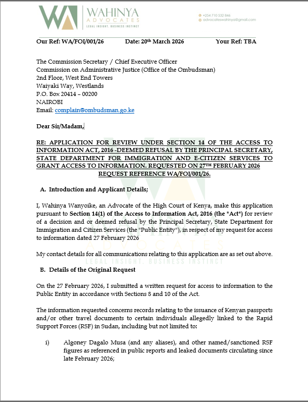 Wahinya Wanyoike. tweet media