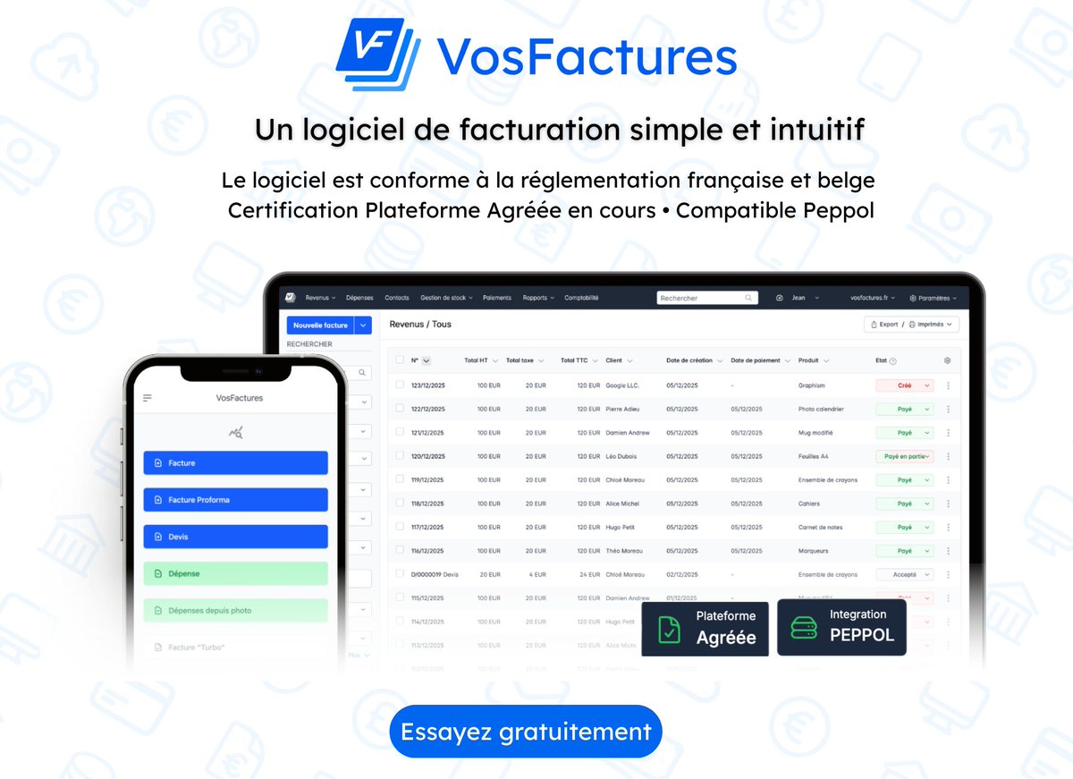 VosFactures tweet media