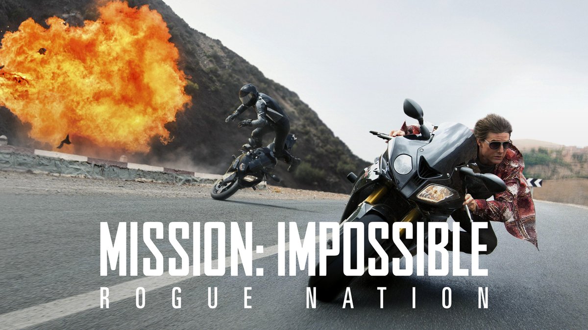 4Viewers's tweet image. Tom Cruise, Simon Pegg, Jeremy Renner, Rebecca Ferguson, Alec Baldwin, and Sean Harris star in the fifth instalment of the action-thriller franchise, #MissionImpossible #RogueNation, at 10pm on @E4Tweets