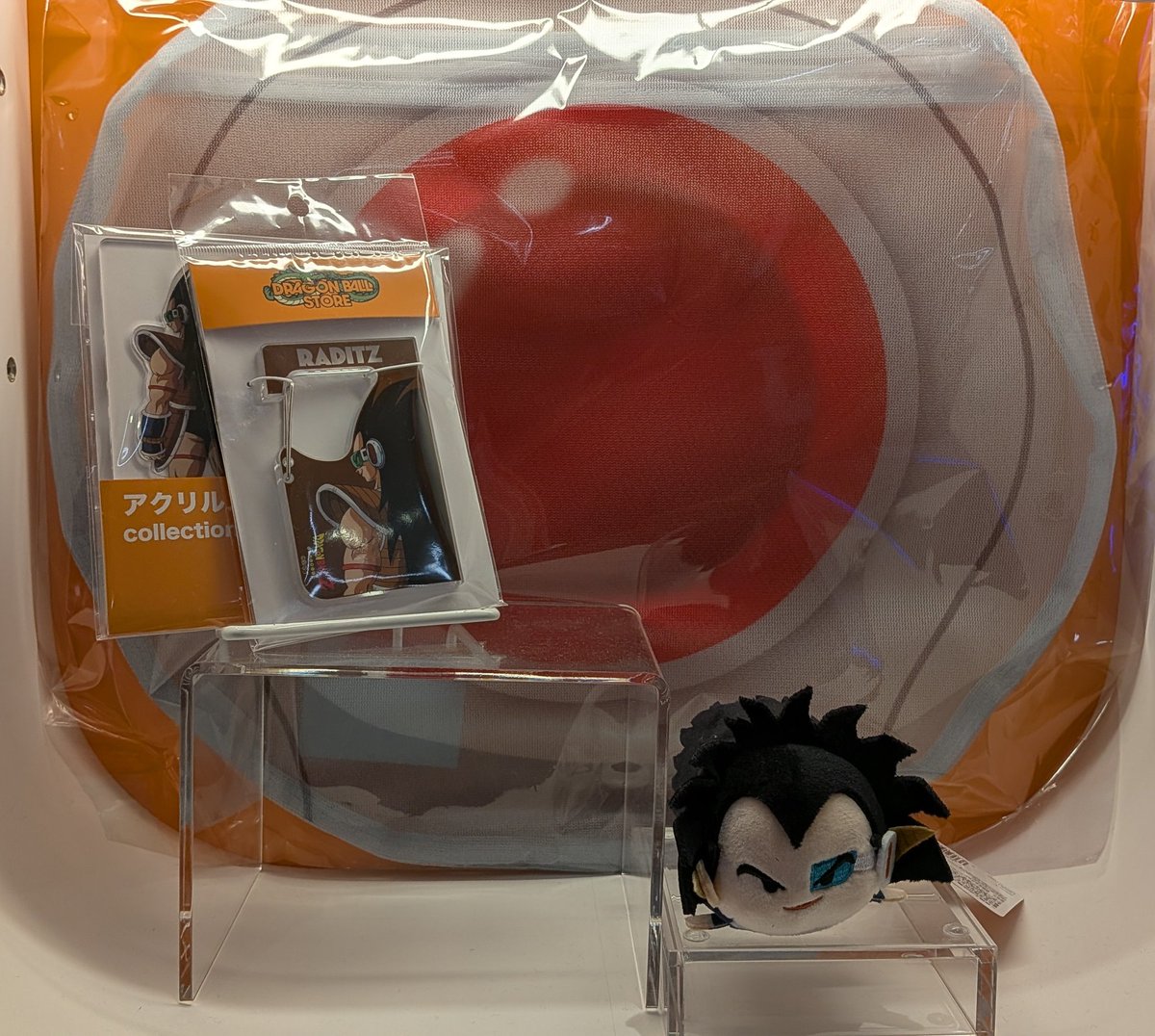 ドラゴンボールストアにラディッツの特集ディスプレイが