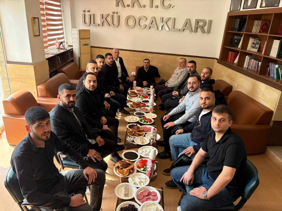 KKTC Ülkü Ocakları olarak Ada geneli teşkilatlarımız ile birlikte Ramazan Bayramı’nda kahvaltıda buluştuk.
