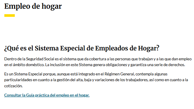 info_TGSS's tweet photo. #Empleodehogar ¿Qué es el Sistema Especial de Empleados de Hogar? Es el sistema que da cobertura a las personas que trabajan y a las que dan empleo en el ámbito doméstico. La inclusión en este Sistema genera obligaciones y garantiza una serie de derechos.
https://t.co/18f7aHebSv https://t.co/Pp8km60EQE