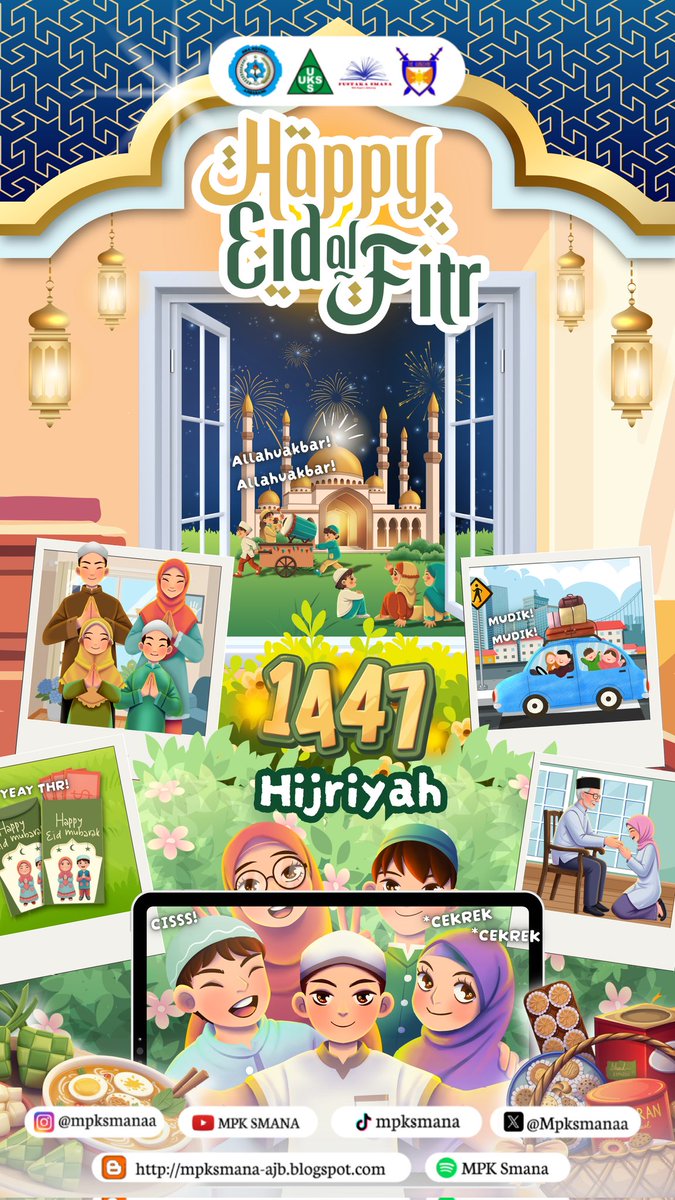 Mpksmanaa's tweet photo. Happy Eid al-Fitr 1447 H!!🌙

Di hari kemenangan ini, semoga membawa kita dalam kedamaian, keberkahan, dan ketenangan hati. 

MPK DROSERO!!🔥 https://t.co/6USz3mpDXd