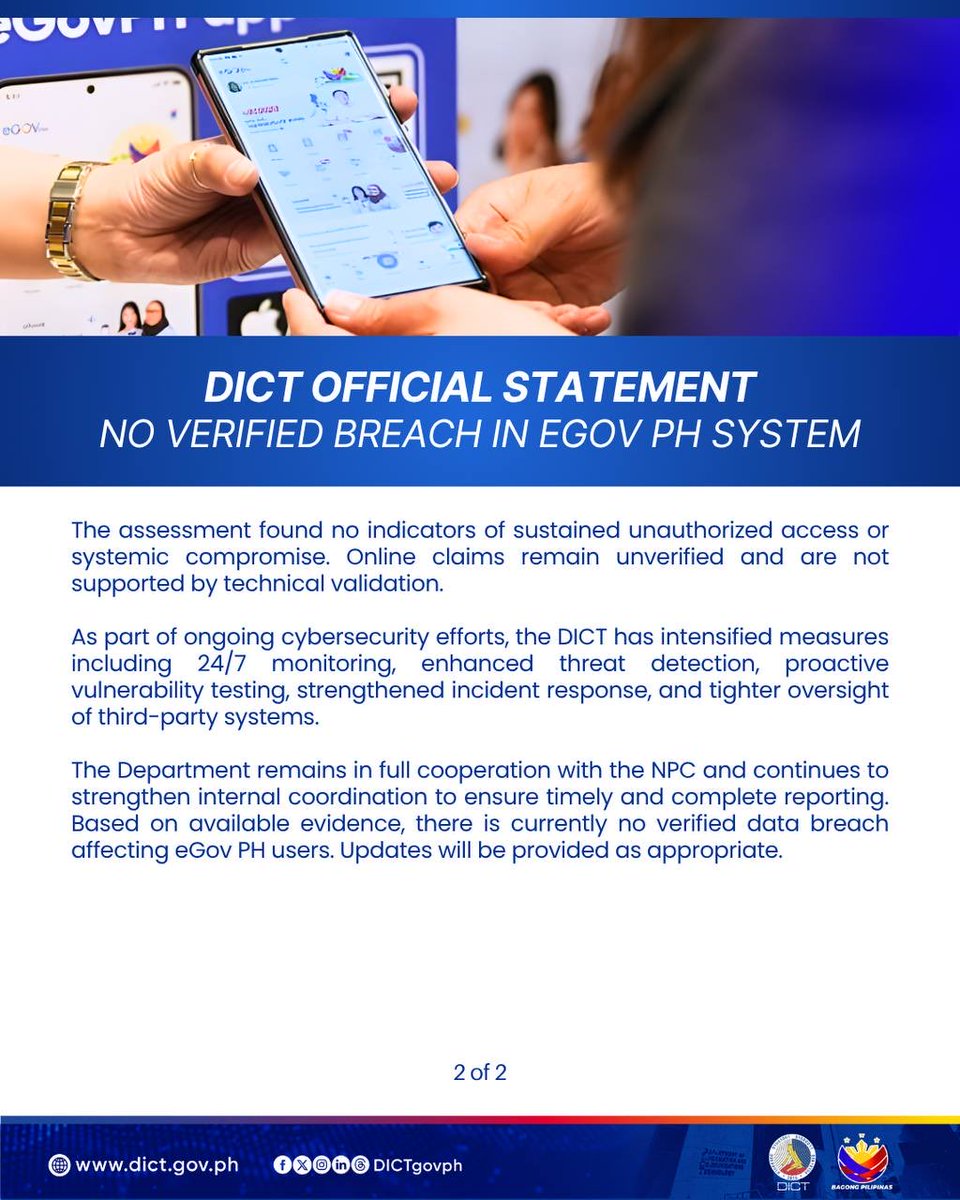 Department of ICT PH tweet media