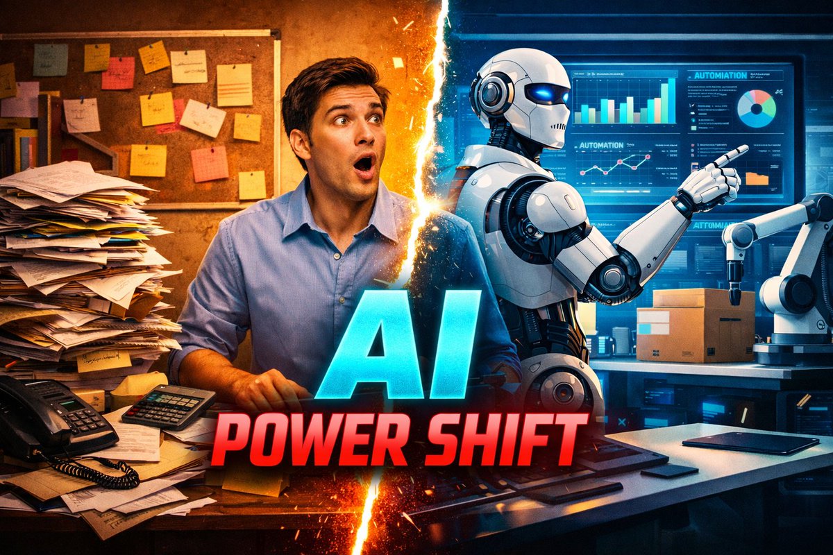 BusinessNexusAI's tweet photo. 🔥 Stop wasting AI! Most SMEs use it wrong, missing growth &amp; efficiency. Learn the 3 layers of AI—automation, augmentation, transformation—and start leveraging AI to supercharge your business today. Watch now: https://t.co/9R0YwasVF6 #AI #BusinessAutomation https://t.co/SPnFwfEV3E