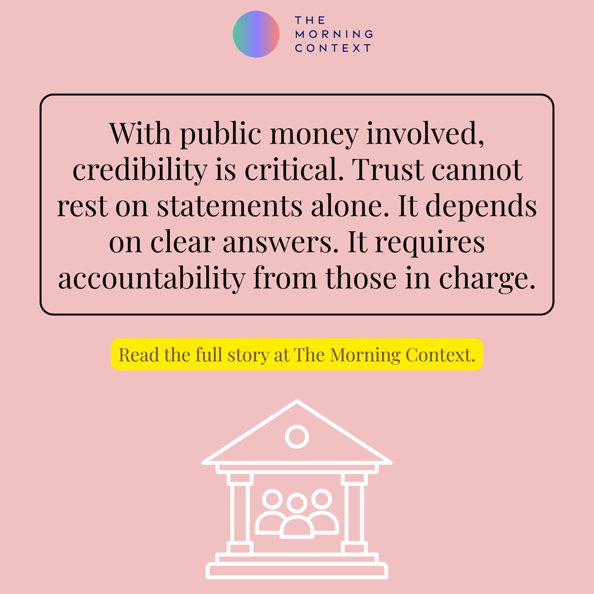 The Morning Context tweet media