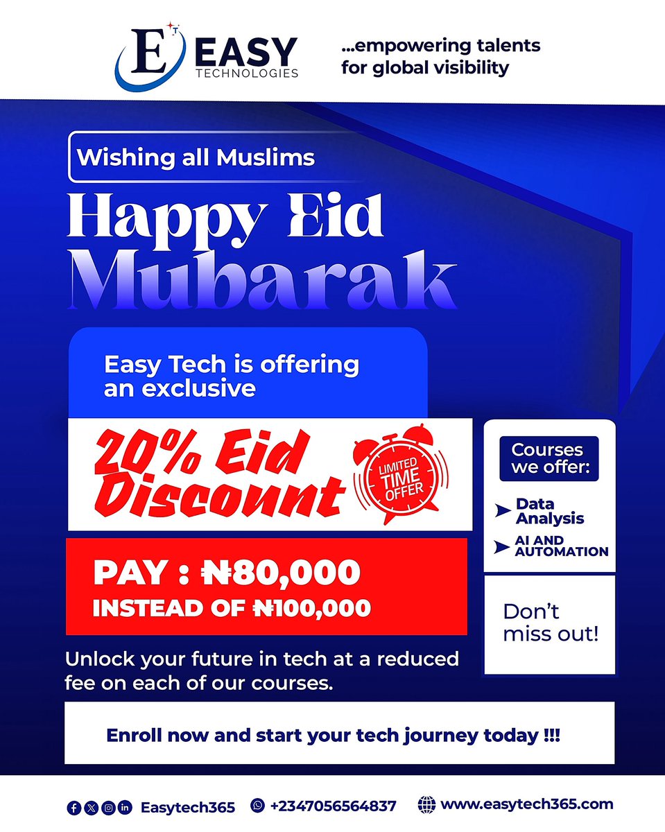 Easy Technologies Academy tweet media