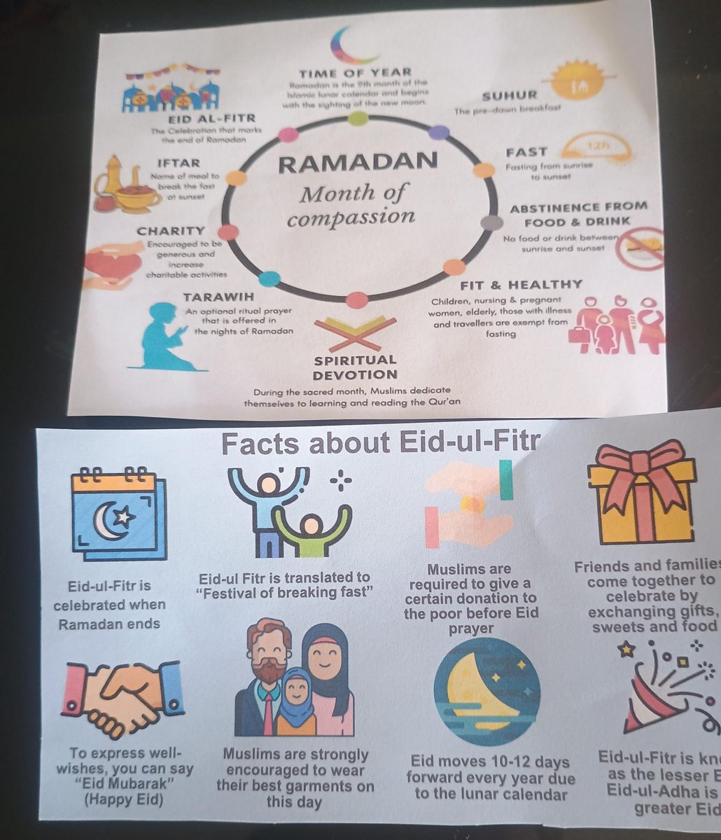 RickPosgate's tweet photo. @benfromsuffolk @GBPolitcs @DavidRoseUK Not sure if I like EID bags being given out including this propaganda at the primary school by a parent https://t.co/Da63bM9Ixa