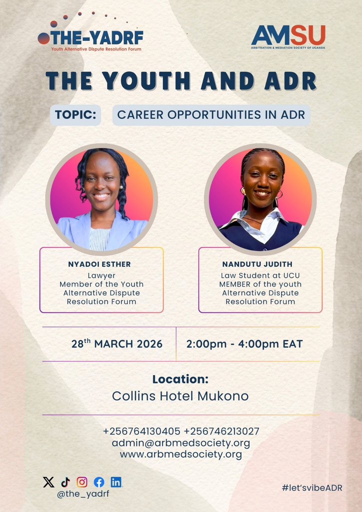 The Youth's Alternative Dispute Resolution Forum tweet media
