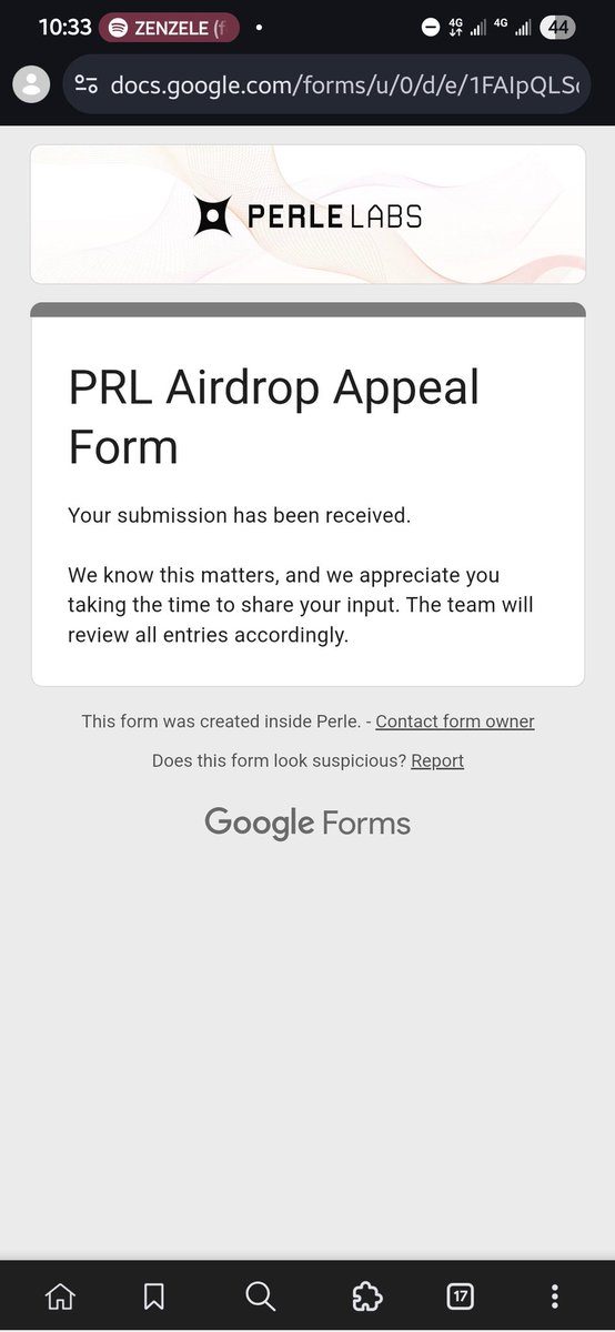 Esomchi24's tweet photo. @PerleLabs Update!
If you’re flagged not eligible and you believe you're supposed to be eligible fill the form below 
https://t.co/QTpRJ6ALFX
Let's hope for the best guys. https://t.co/nuaBaNlWCh
