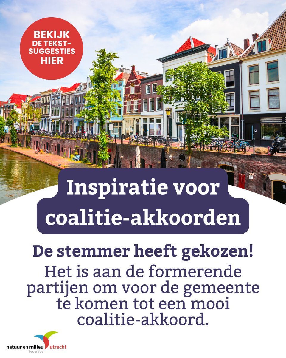 Natuur en Milieufederatie Utrecht tweet media