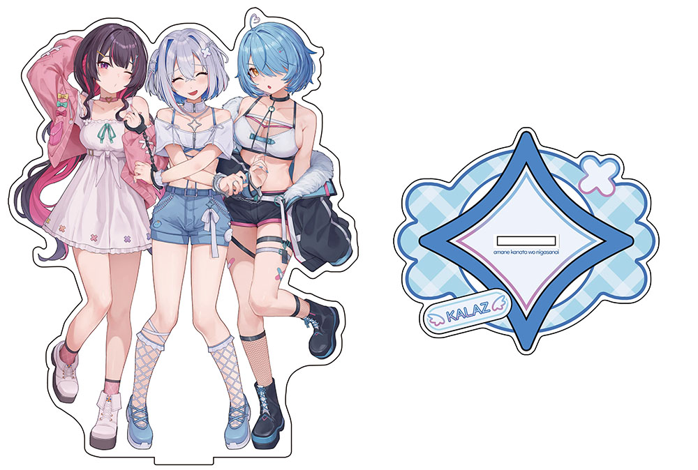 「ホロクルに出す予定のKALAZアクスタ入稿しました、サンプル楽しみです」|家具屋（KAGUYA）のイラスト
