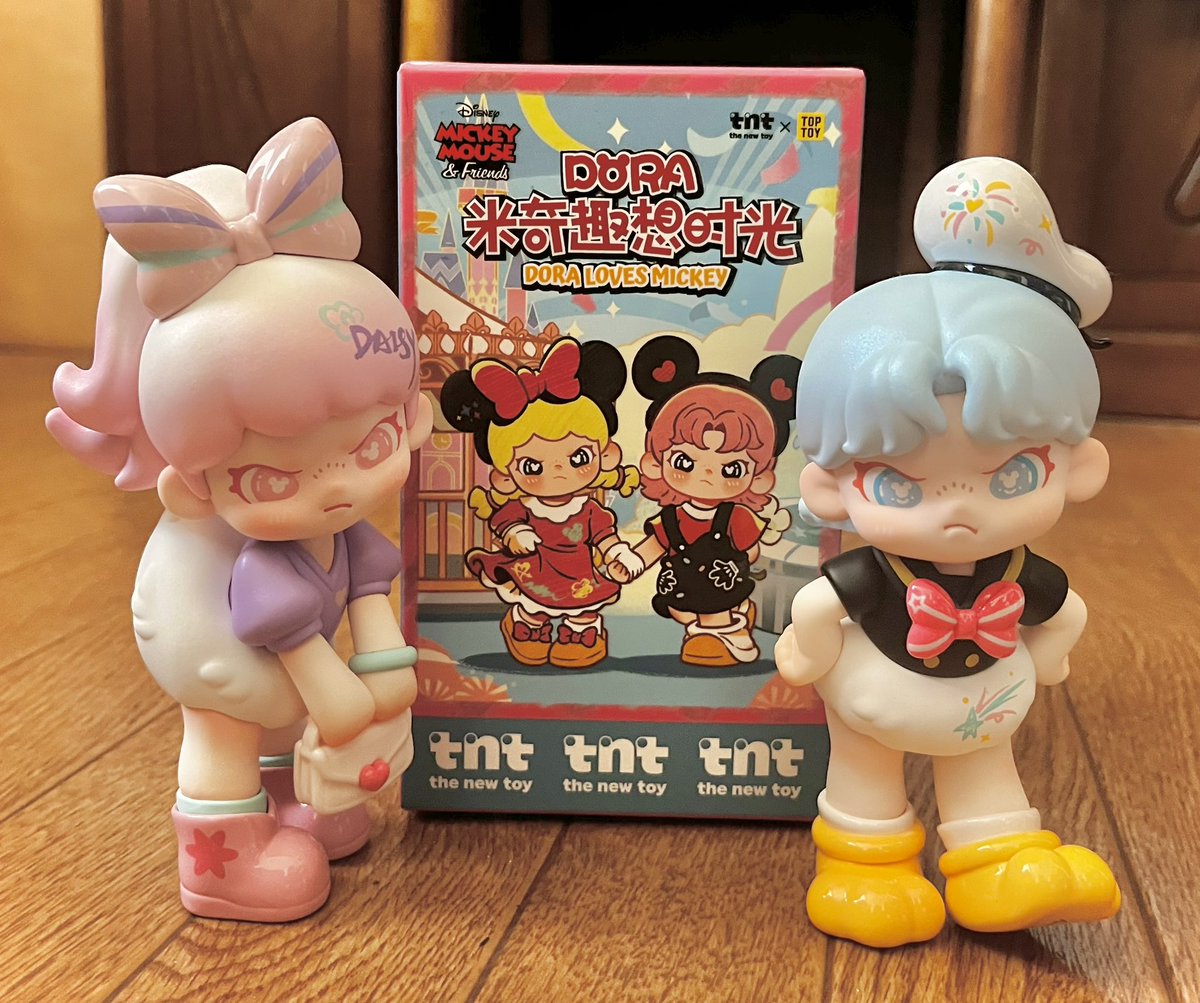 TOPTOYさまの素敵なｷｬﾝﾍﾟｰﾝにて、
かわいいDORAちゃんがお家に来てくれました♡
ありがとうございます〜！🥰✨
(ドナデジは先住民です😳)