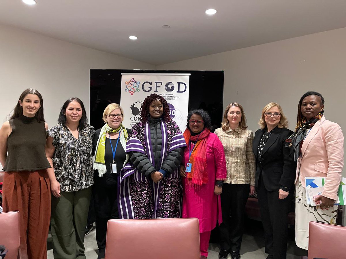 CastoutSlavery's tweet photo. AI is reshaping justice &amp; welfare but discrimination risks being coded and scaled.
Dalit, Roma, Quilombola, Haratine &amp; Burakumin women reminded us: this isn’t technical, it’s structural.
Urgency + determination in the room to ensure AI strengthens justice, not inequality. @UN_HRC https://t.co/lcAl3hJjzQ