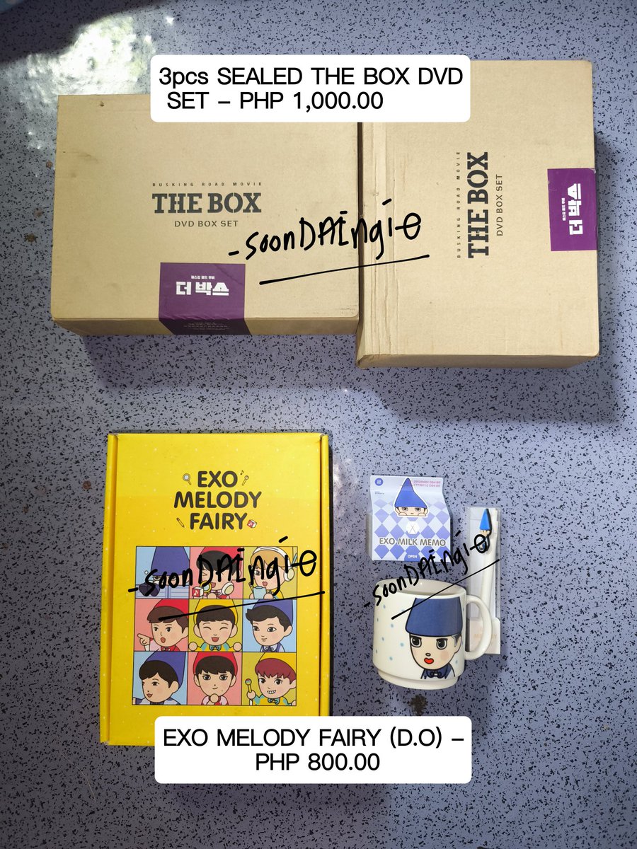 𝓭𝓪𝓷𝓲𝓮 🌼 | EXO BENTABLES 📌 wts lfb tweet media