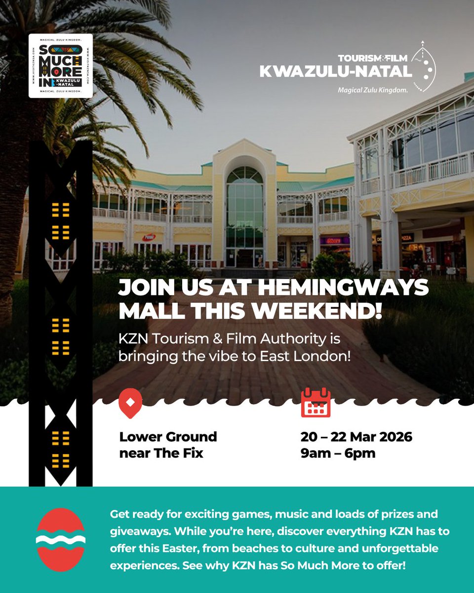 KZN Tourism & Film - Visit KZN tweet media