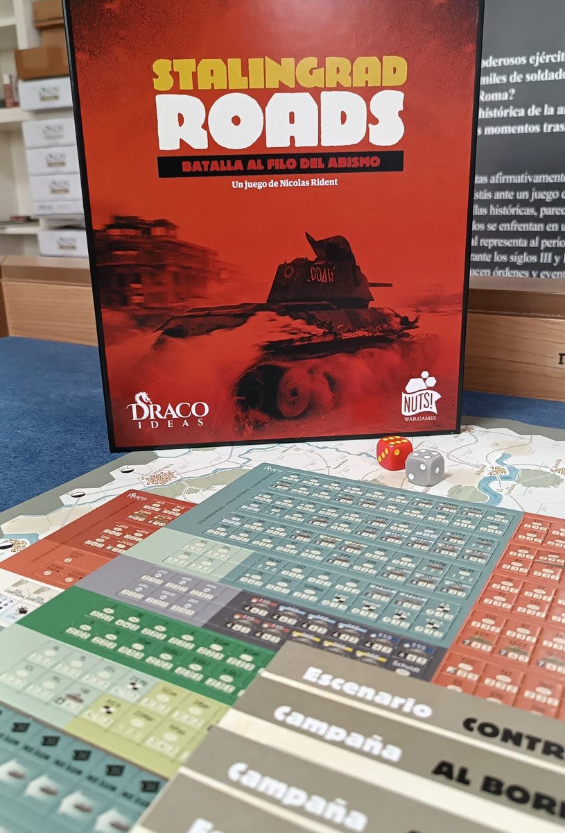 DracoIdeas's tweet image. Aprende a jugar a Stalingrad Roads con Agustí Barrio:
youtube.com/watch?si=hKTbM…
¡No te quedes sin él!
dracoideas.com/shop/es/124-st…

@AgustiBarrio 
#Juegosdemesa
#Wargames