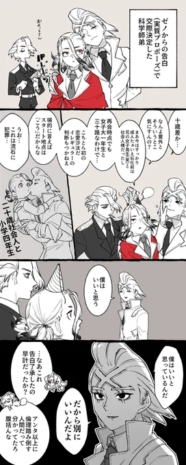 ゼ千♀+🚬らくがき
出会った時は二倍 