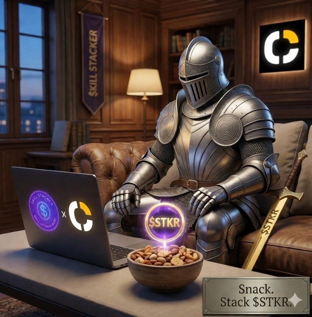 Crypto_Butter0's tweet photo. All week we build.
Friday we breathe a little.
Still stacking… just with snacks.
Relax. Enjoy the moment.
Stack $STKR.
#SkillStacker #Carbium https://t.co/OTLPJbr20T