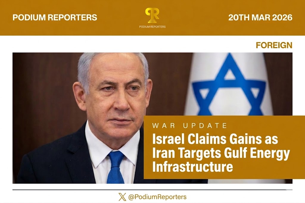 Podium Reporters tweet media