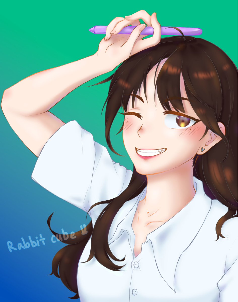 CCCCCCube's tweet photo. แอบแวะมาลงงานคับป๋ม🥺
#oc #art #RABBITCUBE https://t.co/BeLCpYEkhd