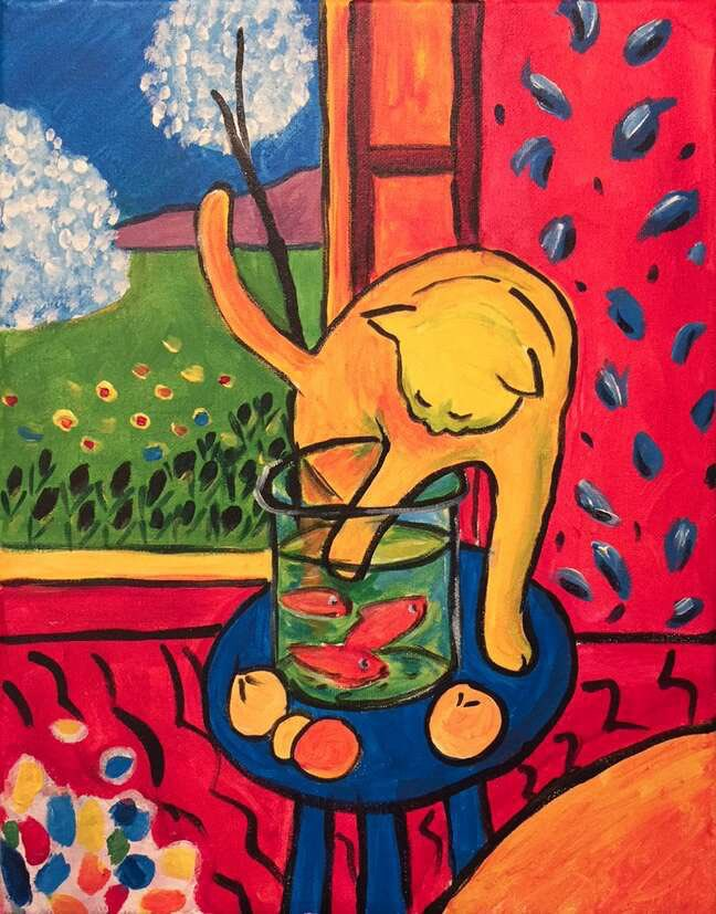 bubisanatcom's tweet photo. Henri Matisse kırmızısı... https://t.co/JhMxmVSMg4