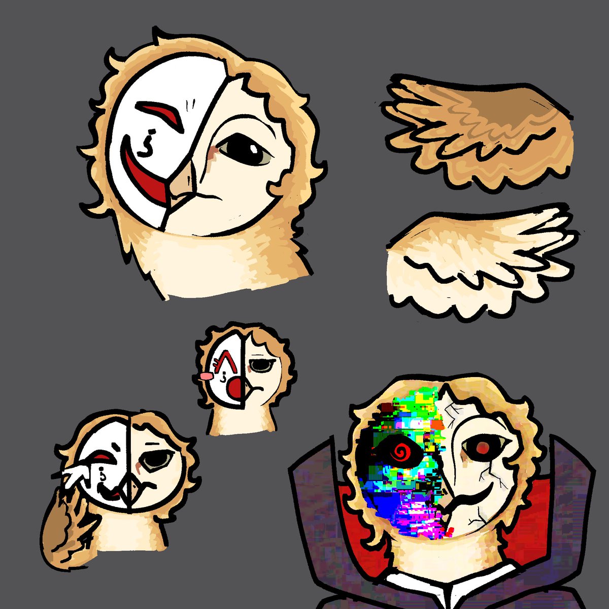 DoeStumped's tweet photo. barn owl mikado!!!! https://t.co/Q1Dw8qcWAy