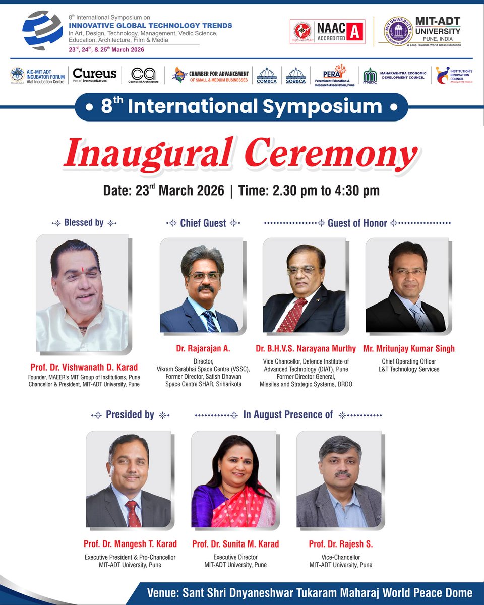 MIT-ADT University, Pune tweet media