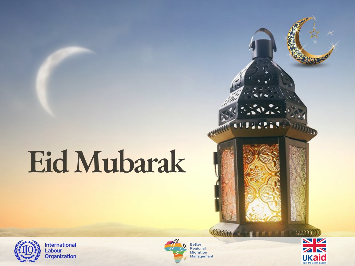 EHoALabourMig's tweet photo. Eid Mubarak from the @ilo #BRMM Programme

#Migration is often driven by the hope of building a better future for loved ones. We continue to support systems in the East &amp; Horn of #Africa that ensure migrant workers can move regularly, work with dignity &amp; return with opportunities https://t.co/V1cfQnfpCt