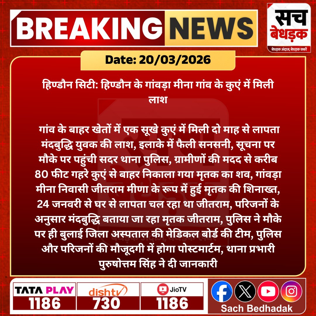 Sach Bedhadak tweet media