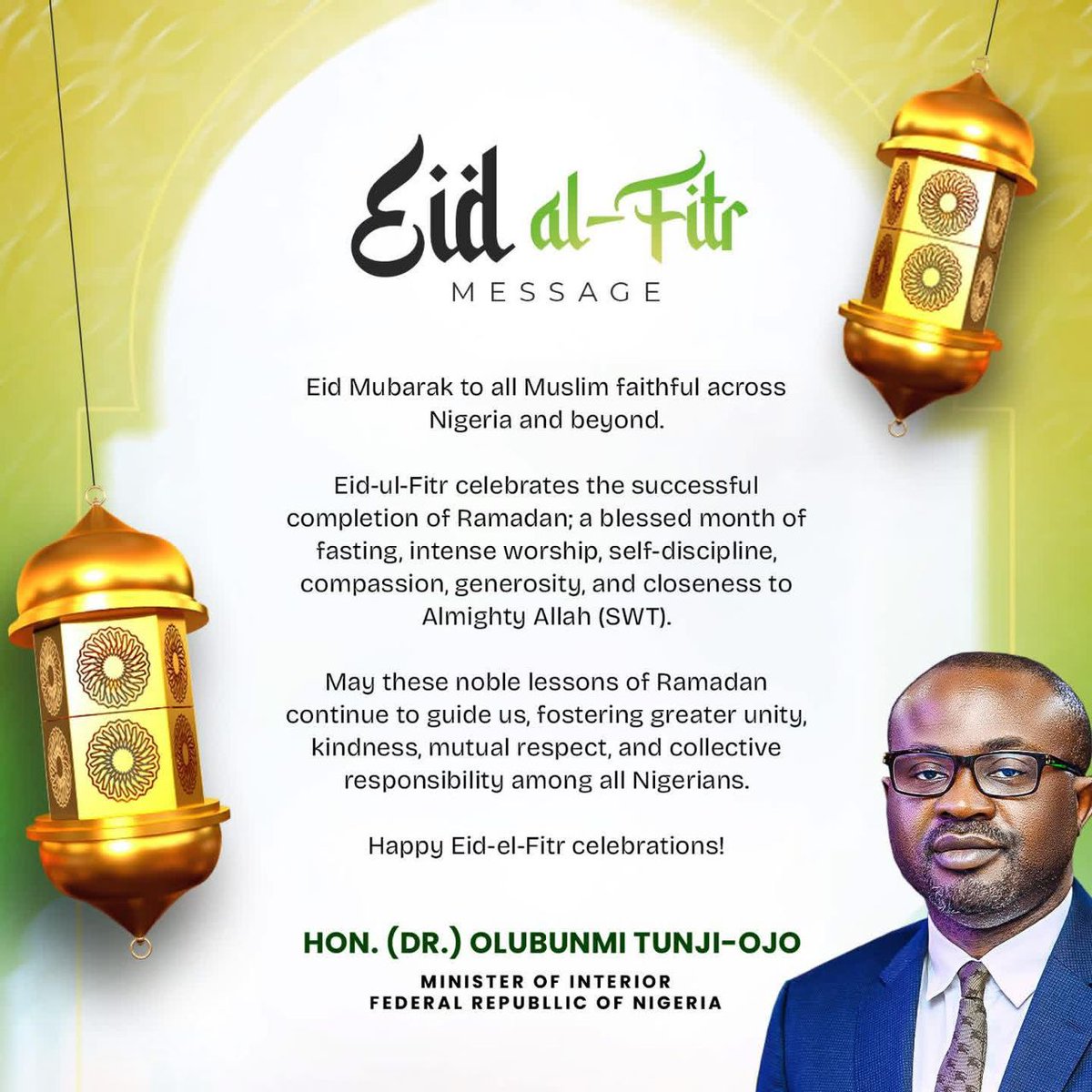 Ministry of Interior tweet media