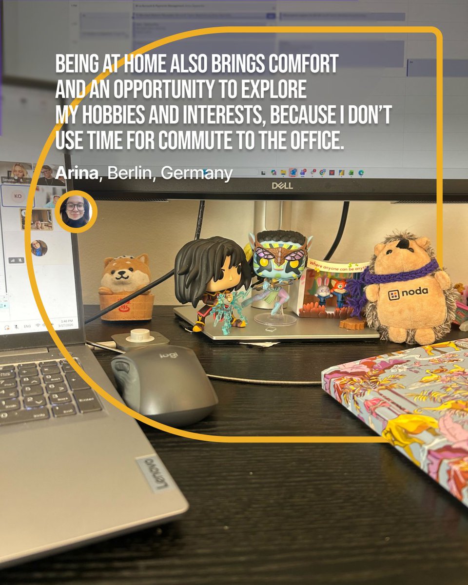 Nodapayments's tweet photo. Continuing Hedgie’s travels 🦔 We have no shortage of colleagues ready to host him – and plenty of work setups still to showcase. This week’s route: Cyprus, Lithuania, Germany and Poland.

#NodaTeam #RemoteCulture https://t.co/SwrVFYhfgU