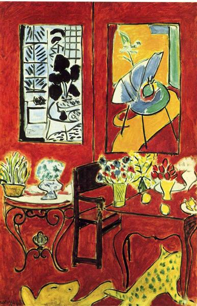 Henri Matisse kırmızısı...