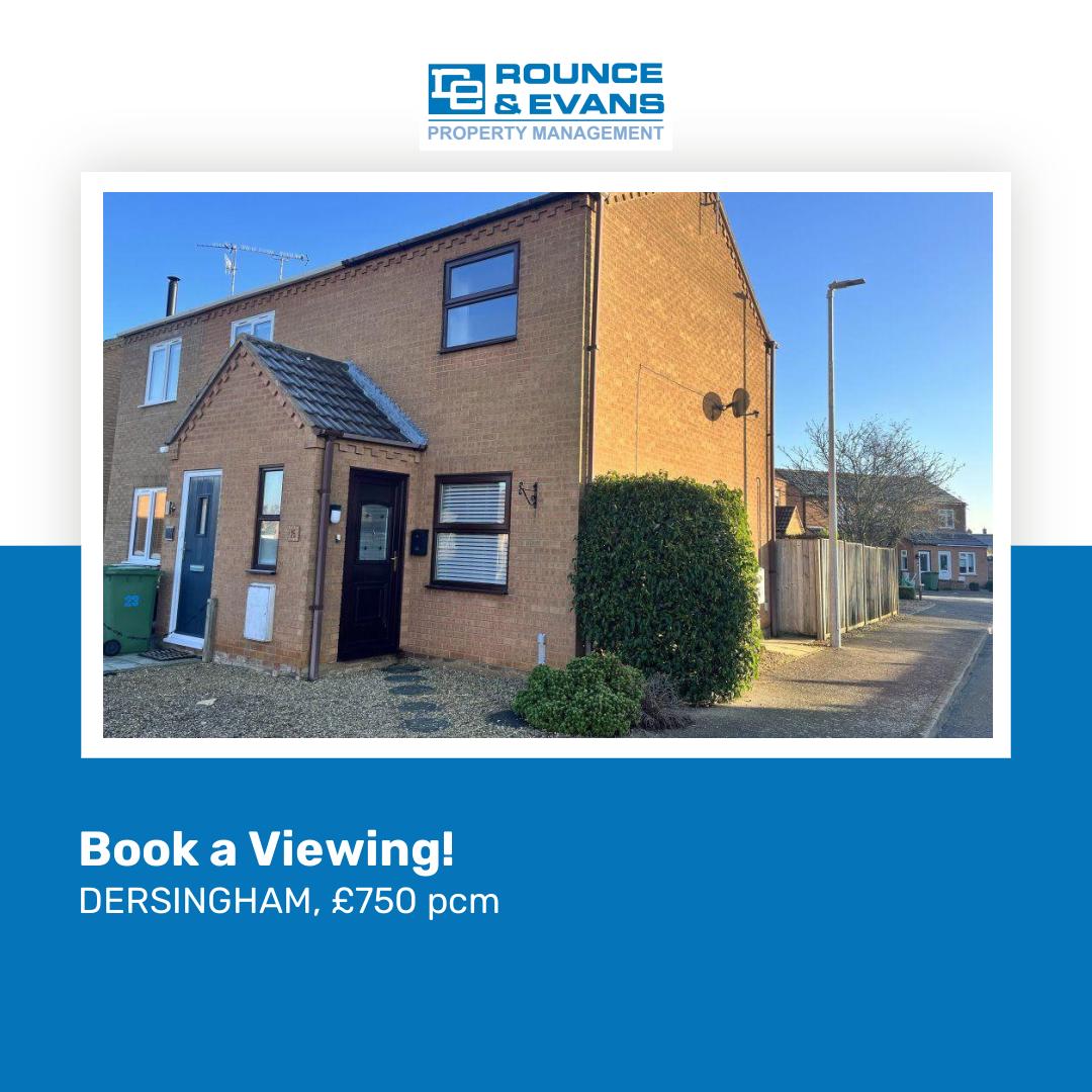 🤩 Don't miss out! 🤩
📍DERSINGHAM
🏡 1 Bed Terraced House £750 pcm
🛀 Bathrooms: 1

For further info, please visit: psh.pt/zz7wbym

Contact Us! 
📞 01553 401580
📧 lettings@rounceandevans.co.uk

#rounceandevans #propertymanagement...
