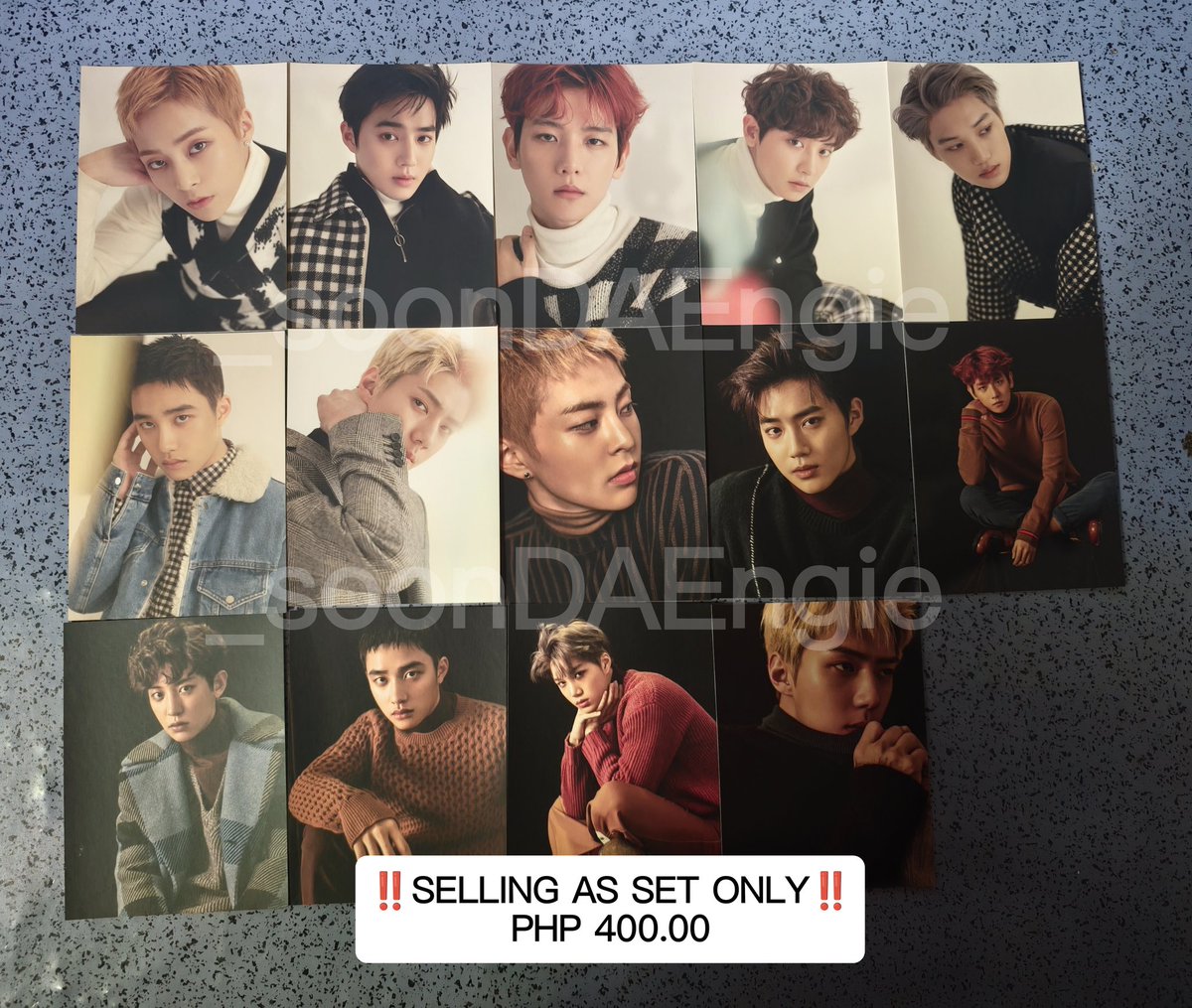 𝓭𝓪𝓷𝓲𝓮 🌼 | EXO BENTABLES 📌 wts lfb tweet media