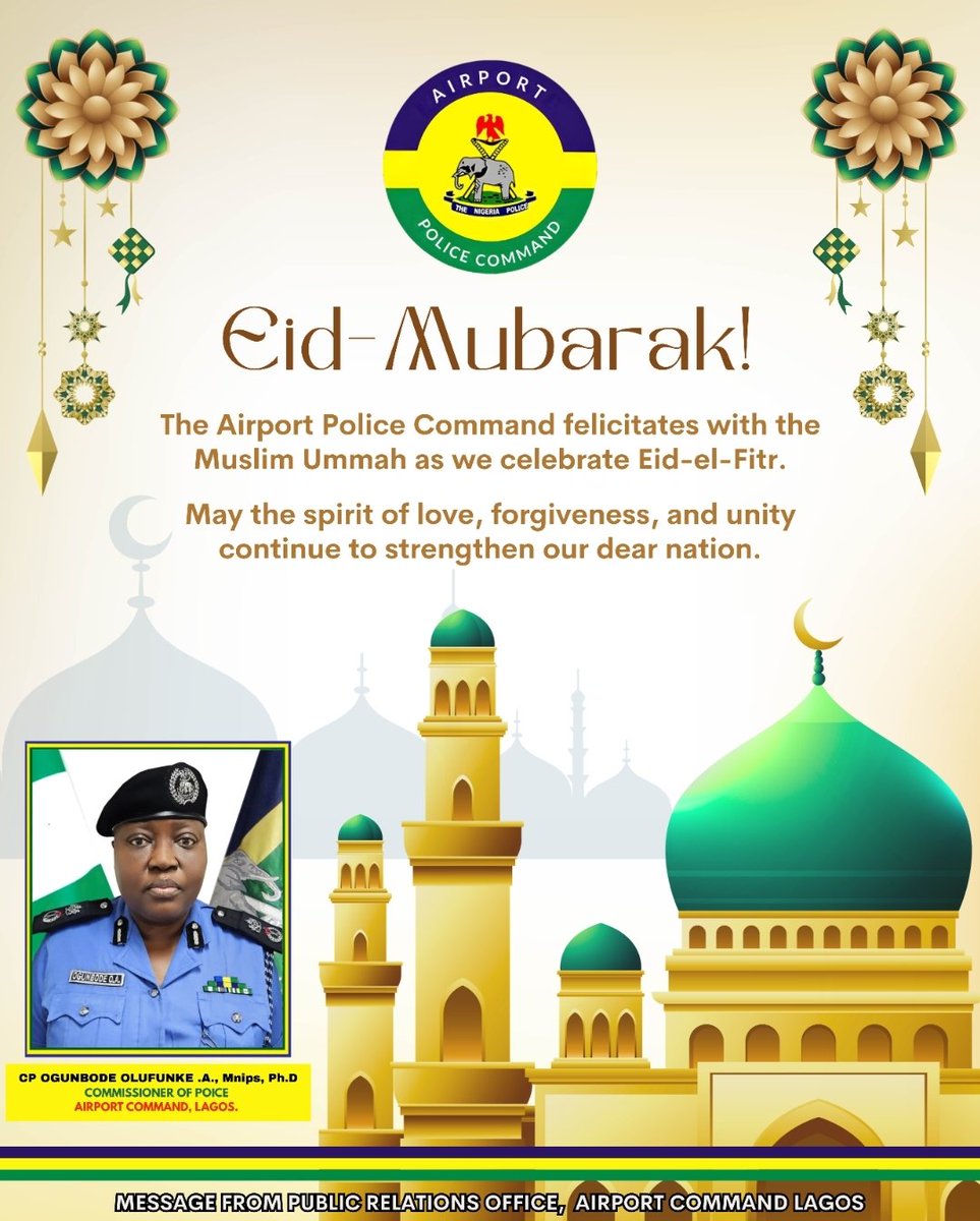 Airport Police Command, Lagos tweet media