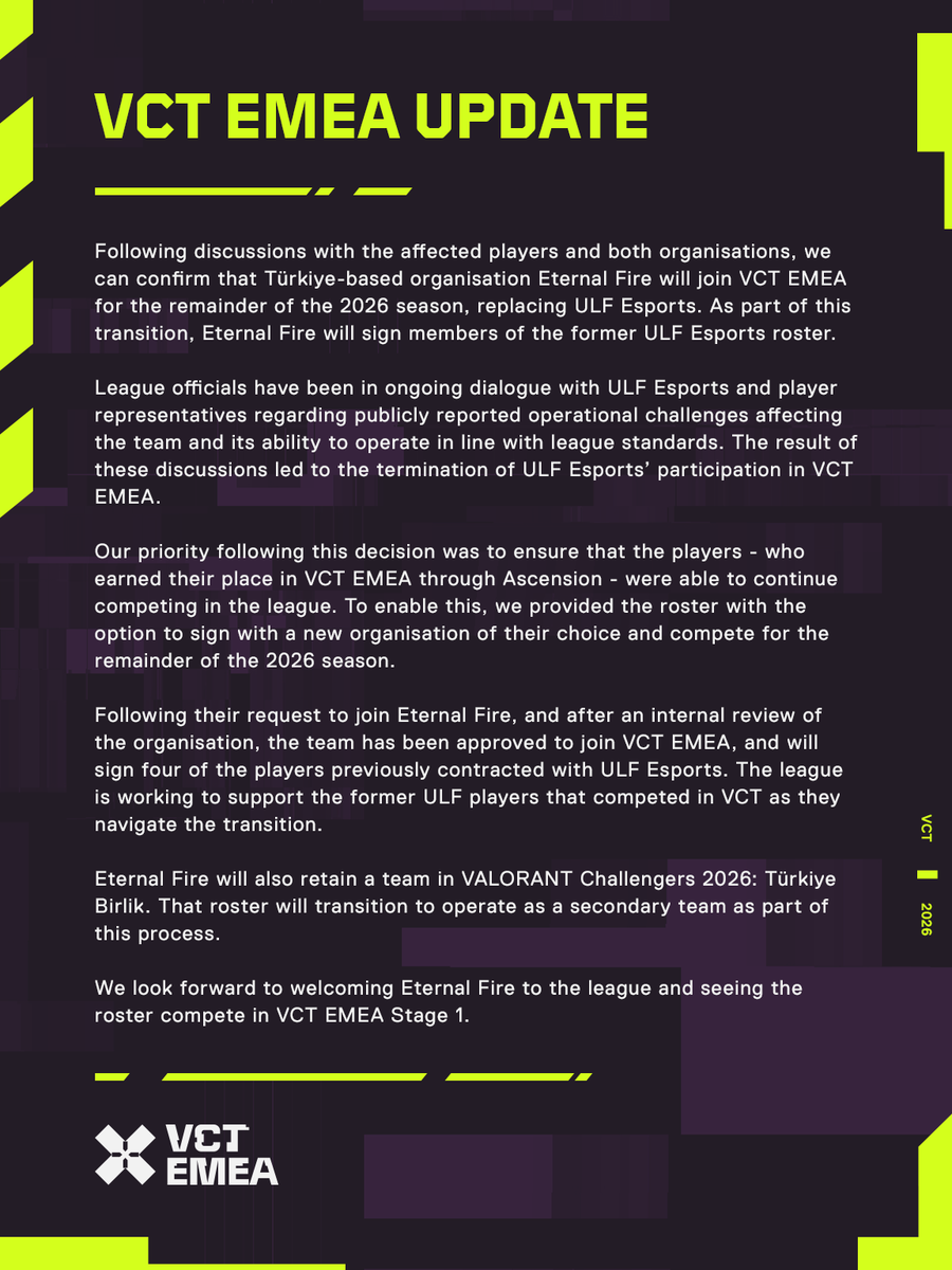 VALORANT Esports EMEA tweet media