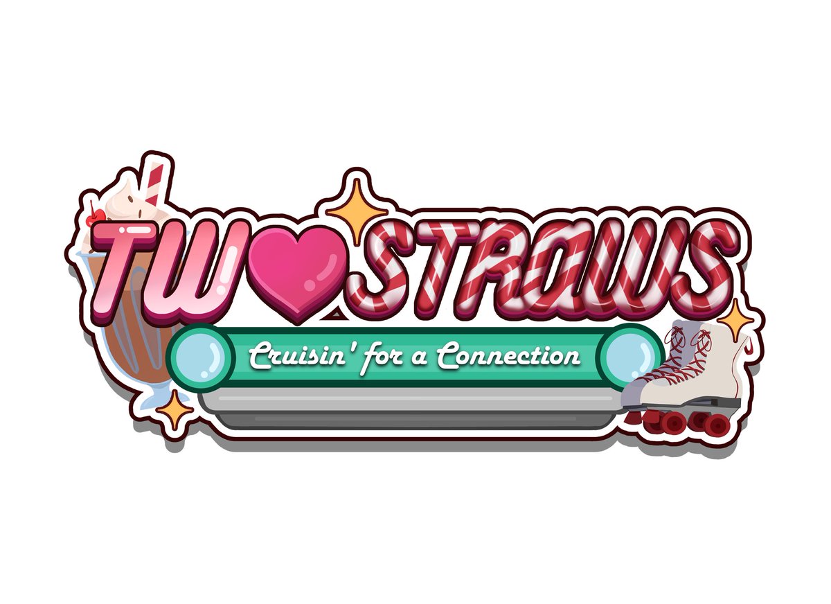 Let me introduce the game to you guys 💗 

It’s a free to play Visual Novel done on <a href="/routevn/">RouteVN</a>’s engine (ITS FREE!!) and it centers around finding romance in a 50s classic American diner themed eatery…during lunch break. 🛼🥤

(CONTINUE BELOW!)