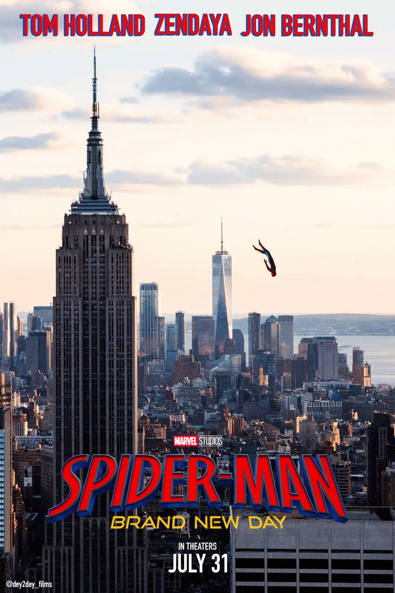 ilyasdey's tweet photo. #SpidermanBrandNewDay Poster by me https://t.co/irsMiXlUIU
