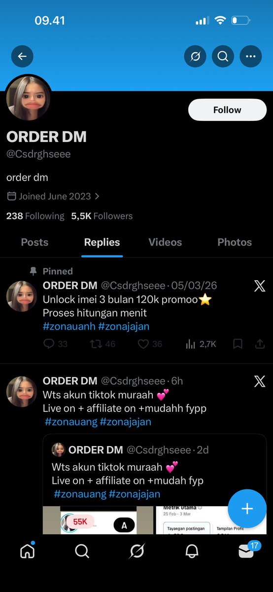 cece, enyaa UNLOCK IMEI🤙🏻 tweet media