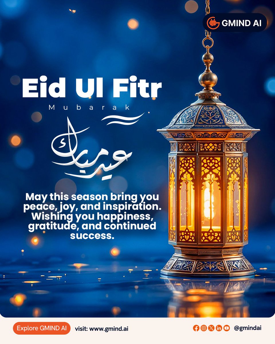 gmindai's tweet photo. As the blessed month of Ramadan comes to a close, we celebrate the joy and peace that comes with Eid al-Fitr 🌙✨

May this season bring you renewed strength, happiness, and beautiful moments with your loved ones.

Eid Mubarak! 🤍 https://t.co/RjY9VJYoUe